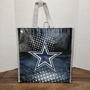 Dallas Cowboys Blue & Grey Reusable Bag 13" X 14" X 8"
